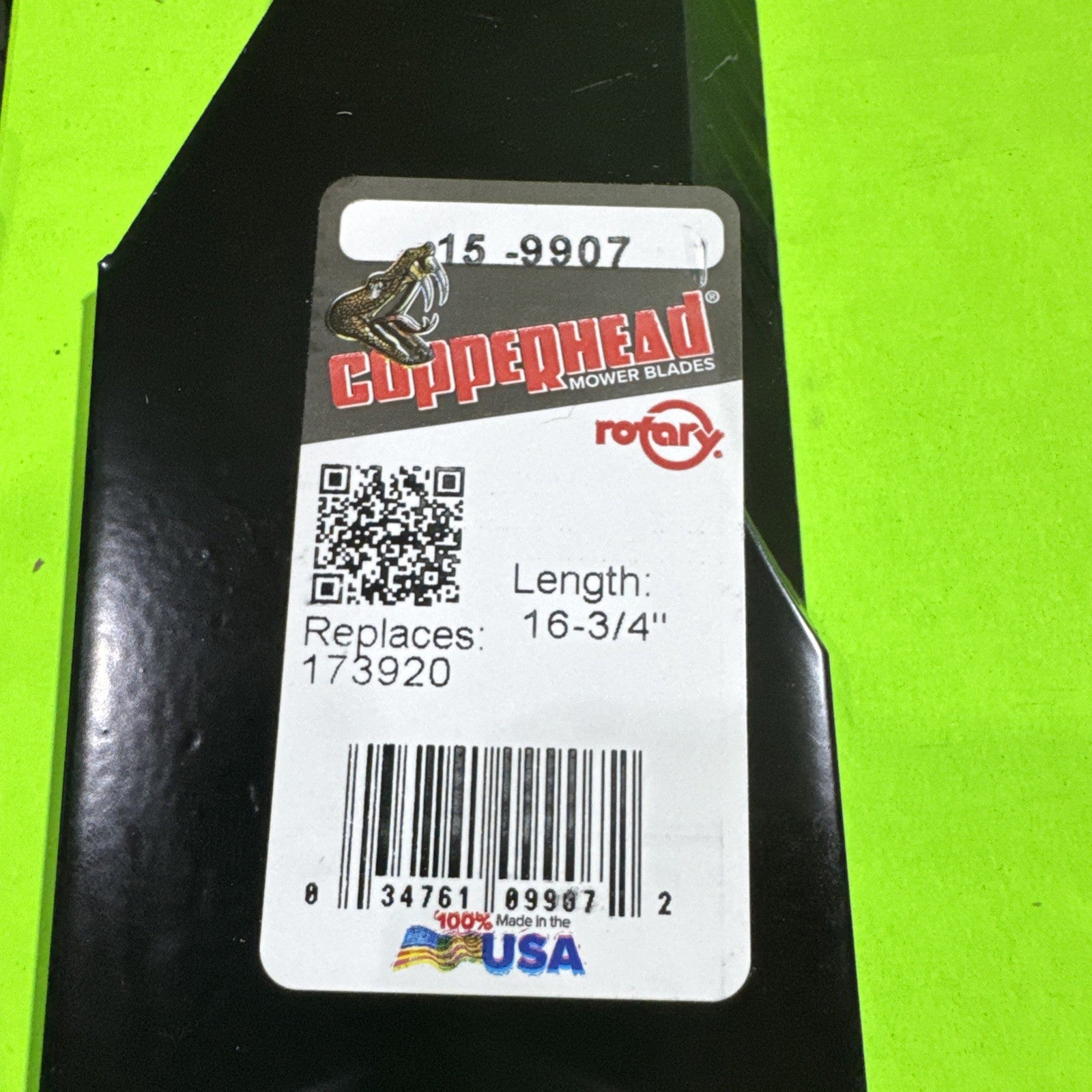 HUSQVARNA 48" HI-LIFT BAGGING BLADES Replaces 532180054 BELT 532197242 5937734013