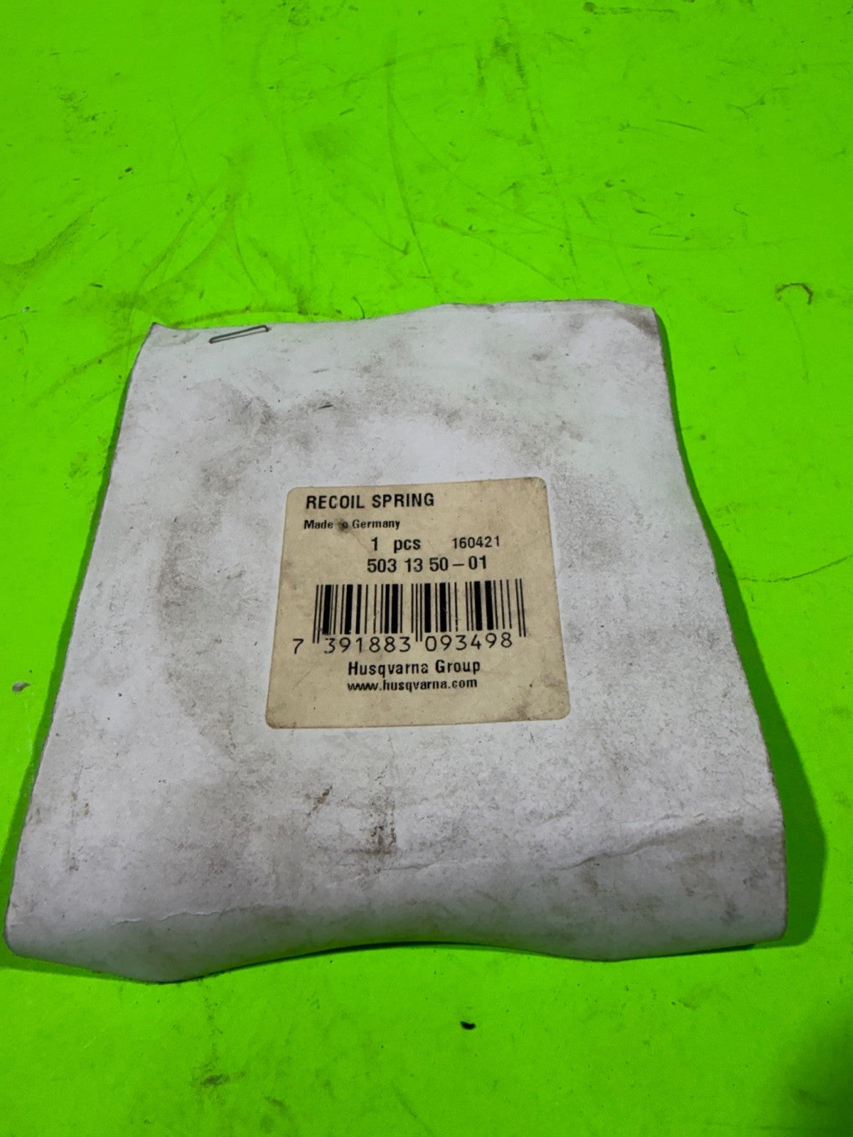 Genuine OEM Husqvarna 503135001 Recoil Spring 3120 394 395 K1260 K1270 etc1