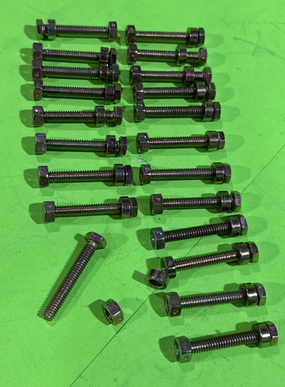 Pack of 20 Shear Pin Bolt, Nut & Spacer for Murray, Snapper 500026MA 1501216MA0