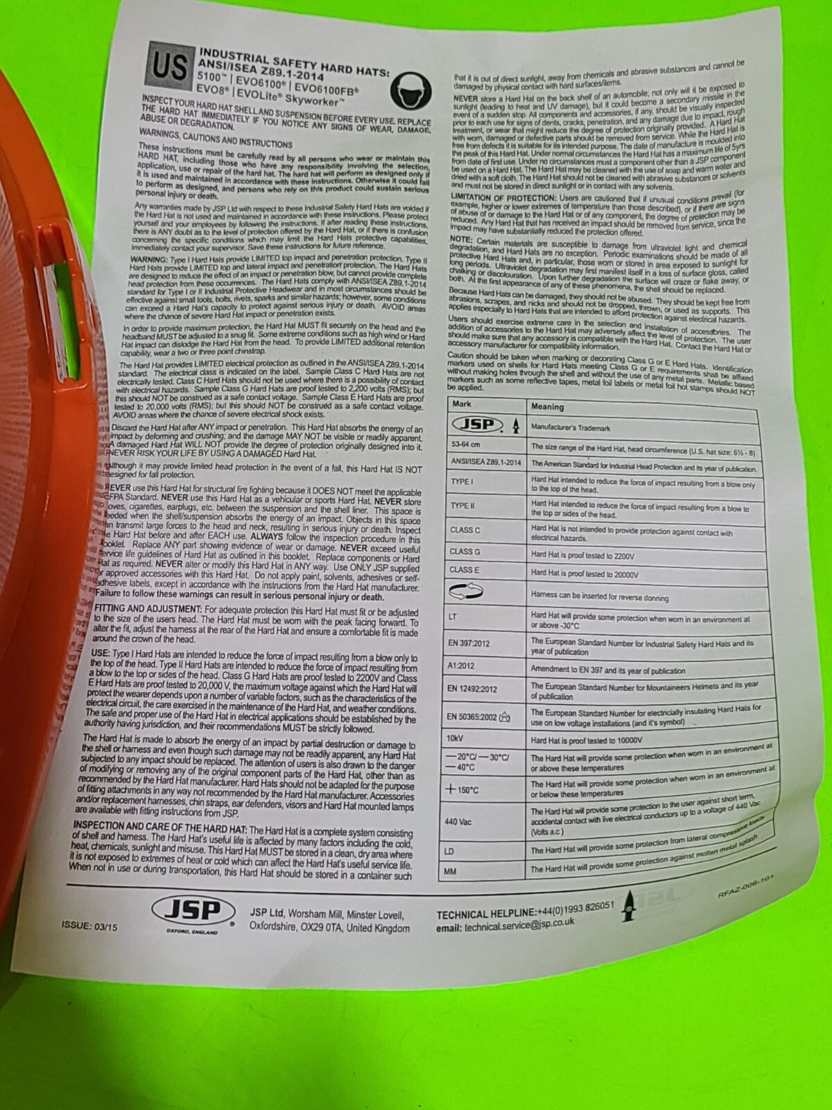 NEW Husqvarna Chainsaw Safety Helmet EVO6131 ANSI Z89 Class G/E Protective9
