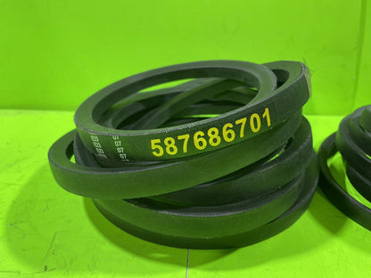 Deck Drive Belt Combo For 54" Deck 532130969 587686701 Husqvarna Poulan YTH24541