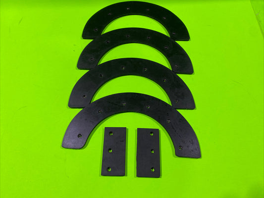 Rotary 5533 Auger Paddle Se 302565, 57121 AM115857, M94576, M9574 Snow Blower0