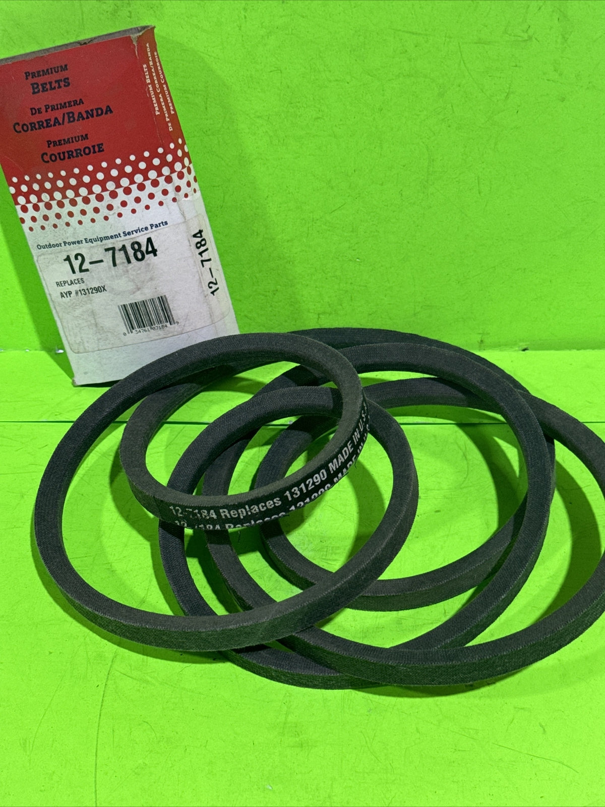 Rotary 7184 Premium Belt Replaces AYP 131290X Husqvarna LR12 LT1253