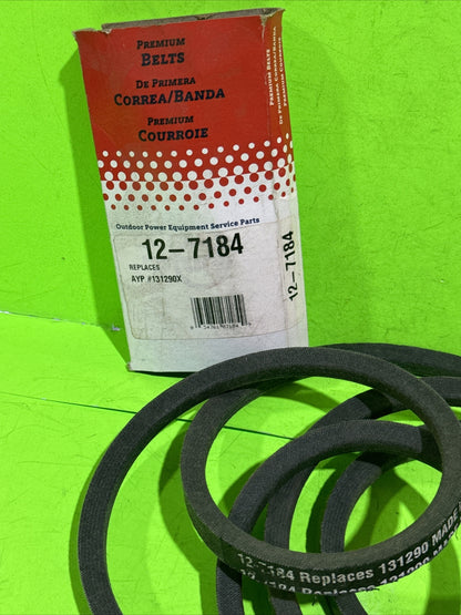 Rotary 7184 Premium Belt Replaces AYP 131290X Husqvarna LR12 LT1251
