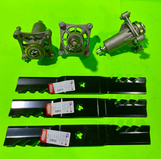 54" Ariens, AYP, Craftsman, Husqvarna, Murray, Poulan 3 Spindles 3 Gator Blades0