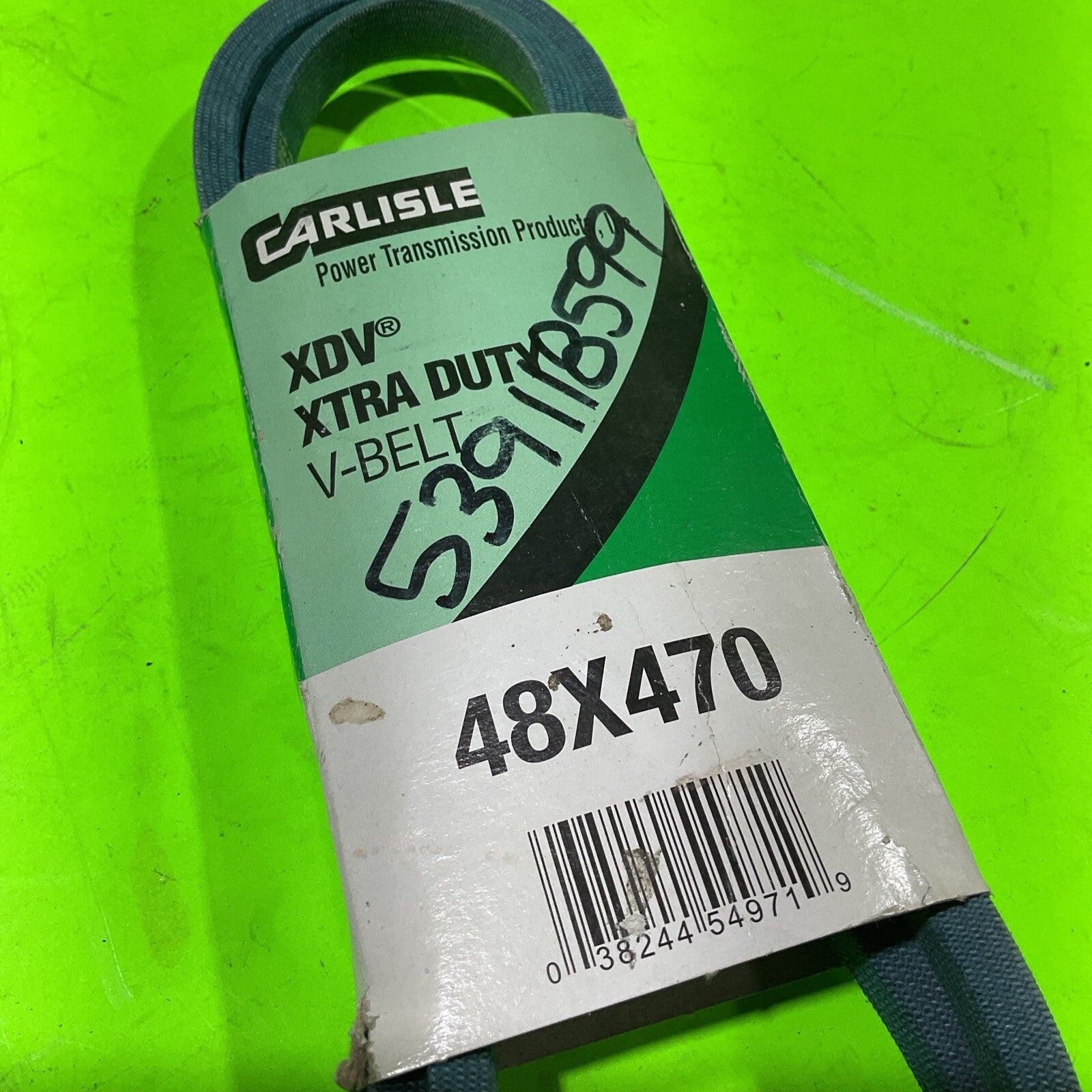 OEM Carlisle XVD Xtra Duty V-Belt, Husqvarna Part # 5391185991