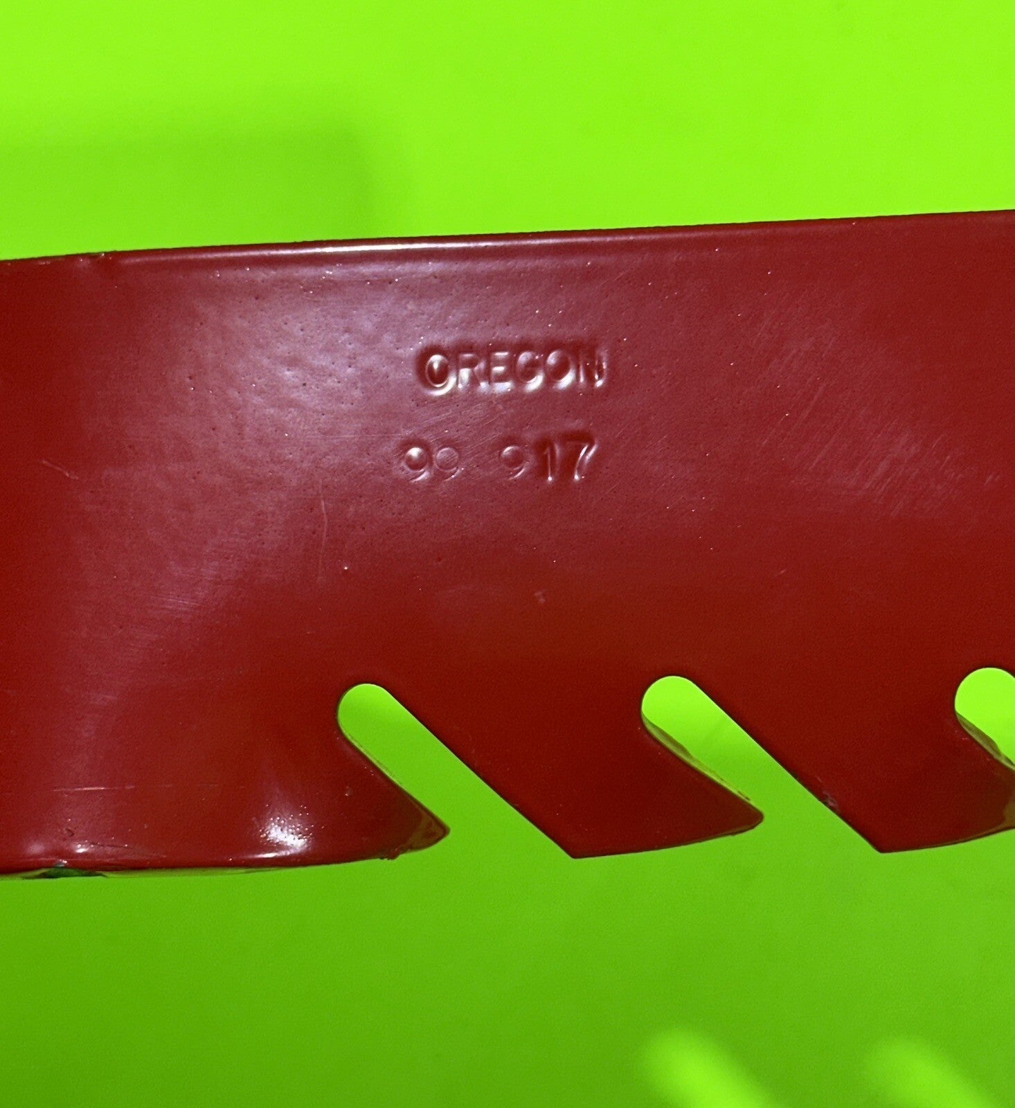 3 Pack Oregon 99-917 Red Gator Mulching Lawn Mower Blades4
