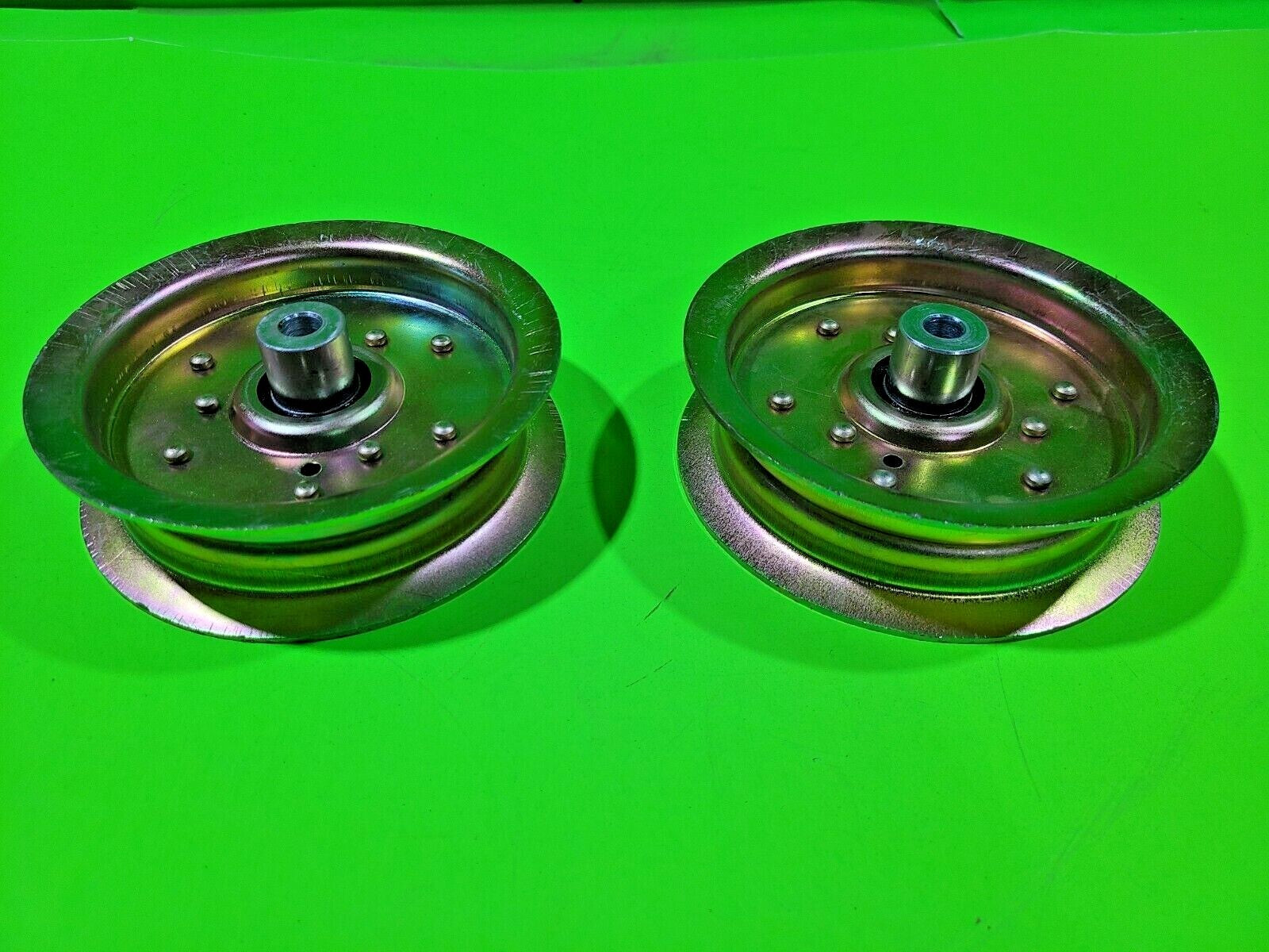 2 Idler Pulleys 196106 197379 532196106 532197379 fits Craftsman for Husqvarna0