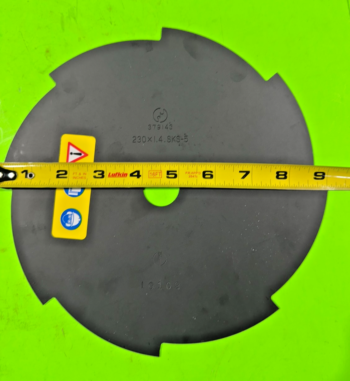 NEW Open Box Shibaura 195833170 9 inch diameter Saw Blade5