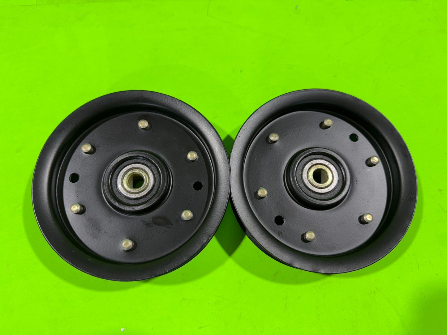2 Flat Idler Pulleys Fit 956-04129 756-04129B 756-04129C 753-081713