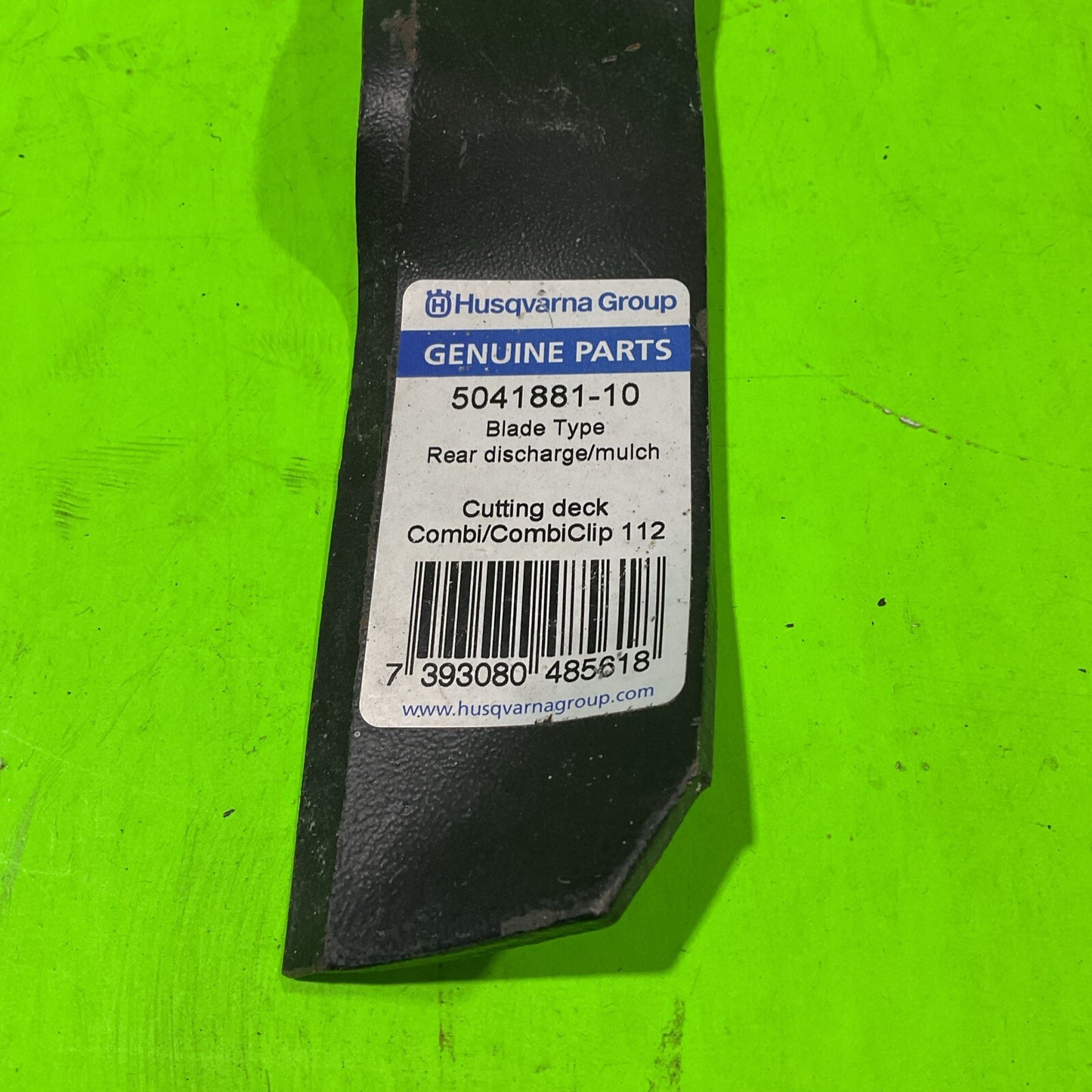Single Husqvarna 504188110, 544102801 Mower Blade 16-1/2" R316 T R220T R322T+1