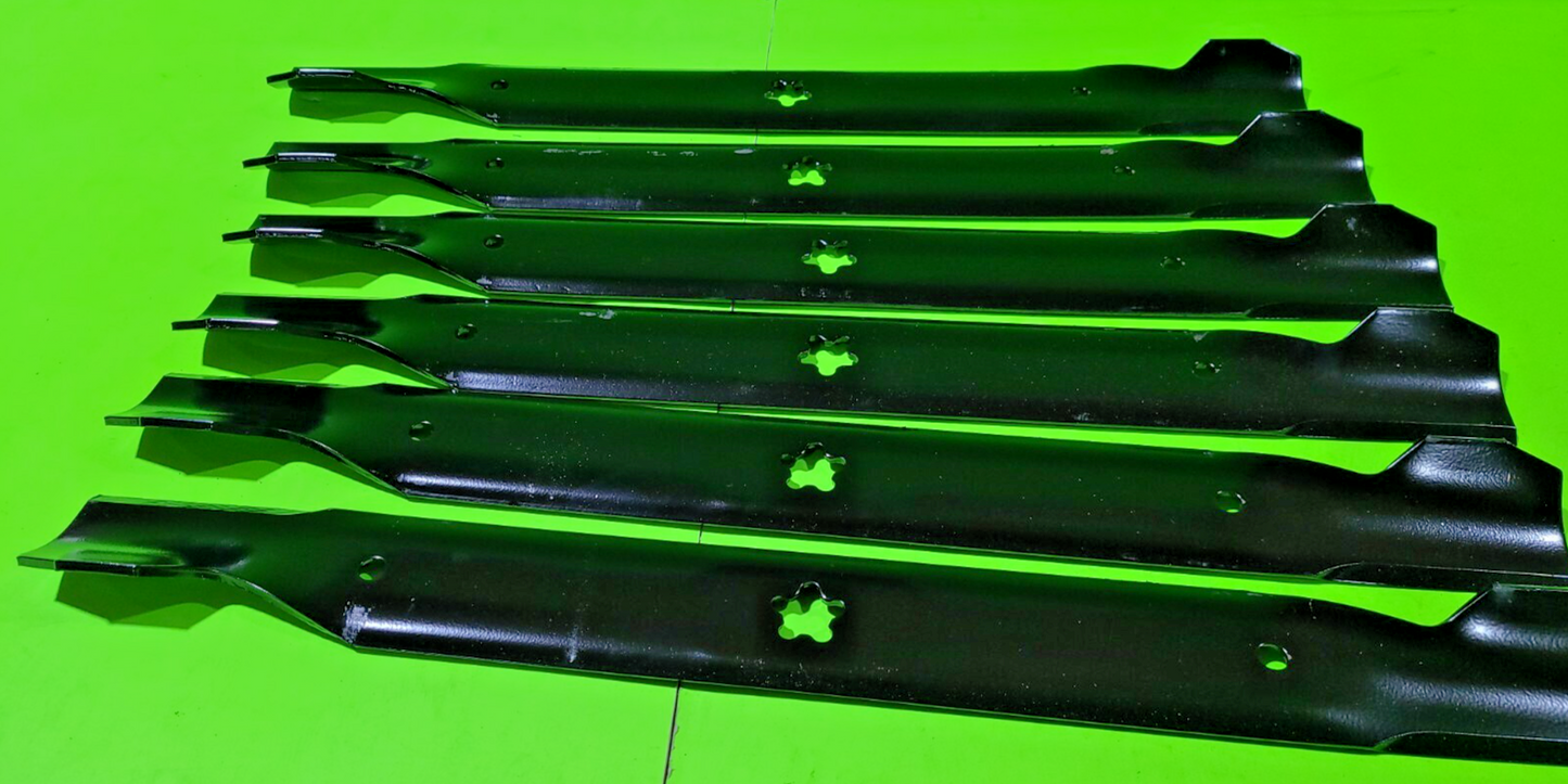 NEW 6PK Ariens 21546095 Hi-Lift Blades fits 42" Deck Replaces OEM Mower Blades0