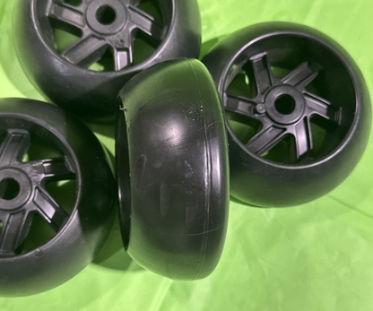 New OEM 4Pk Husqvarna Deck Wheels AYP Craftsman 532188606 589527401 1886061