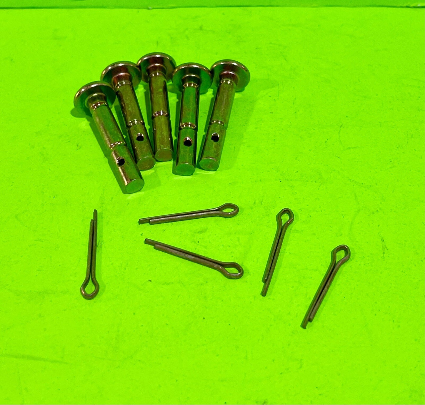 5549 Rotary Shear Pins W/ Cotter Pins Fits MTD 738-04124A - Qty. 5pcs0