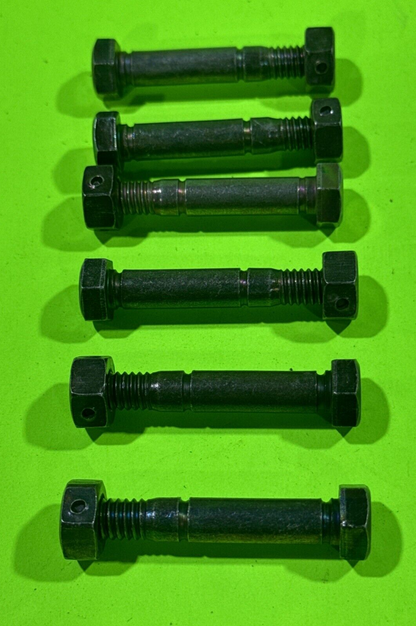 6PK Shear Pin & Nut Set for Ariens 52100100 PRO 26" 28" 32" 66" Snow Blowers4
