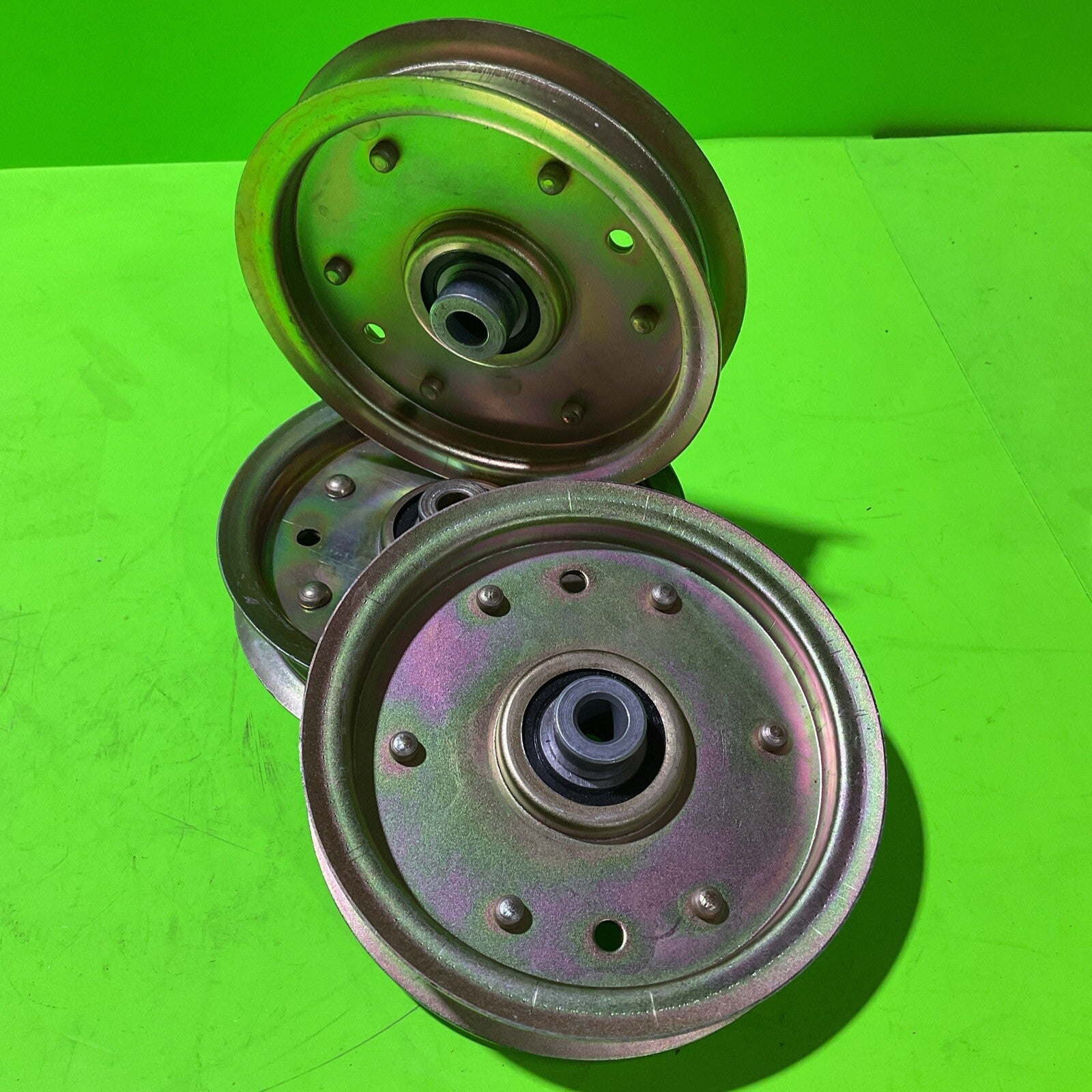 3-Pack Flat Idler Pulley for MTD Cub Cadet 756-04129 956-04129 756-04129B6