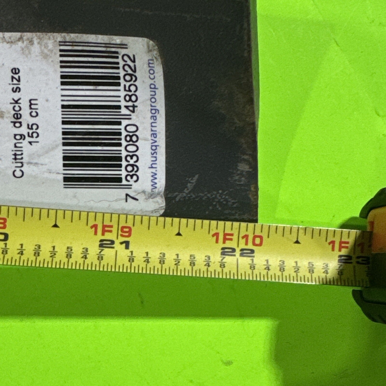 Genuine Husqvarna Mower Rear Discharge Blade 544175810 Rider C1554