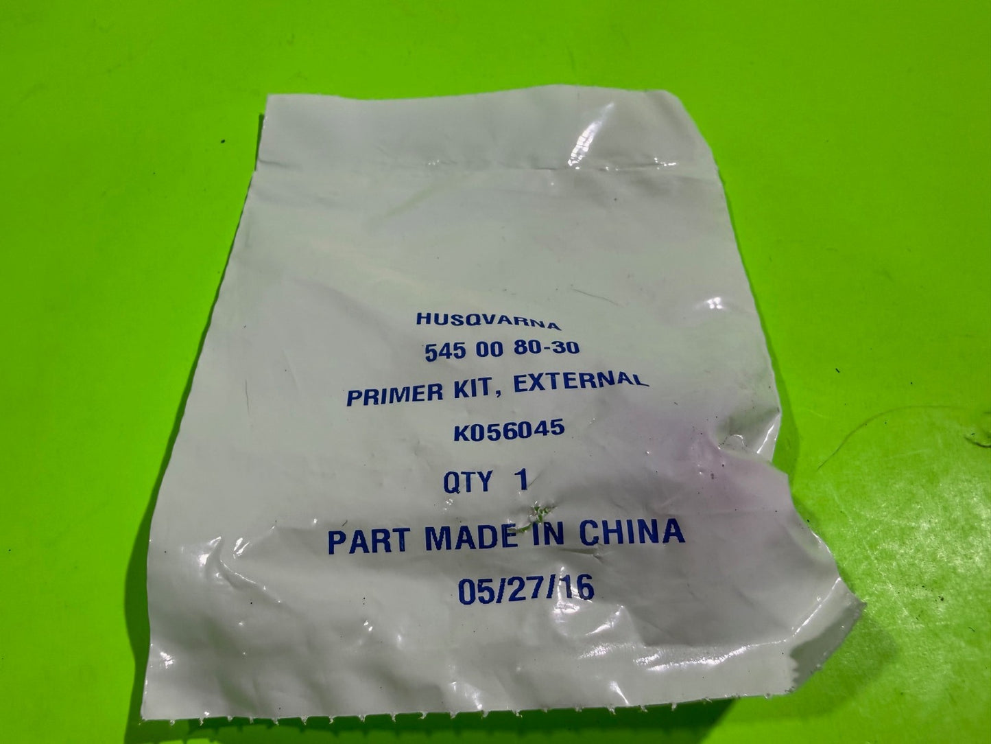 NEW Genuine OEM Husqvarna 545008030 Purge and Line Assy 120 125 230 235 236 240+1