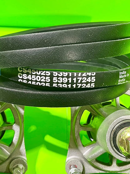 Husqvarna 46" RZ4623 Lawn Mower Deck Rebuild Kit Spindles Belt Blades Pulleys4