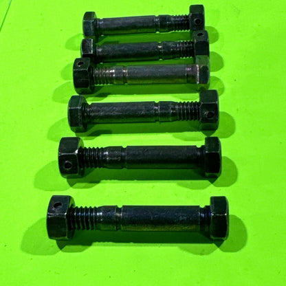 6PK Shear Pin & Nut Set for Ariens 52100100 PRO 26" 28" 32" 66" Snow Blowers2