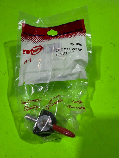 Rotary 20-868 Straight Cut-Off Shut-Off Valve NOS0