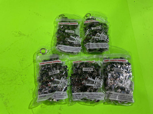 Chainsaw Chain for 24 Inch .050 3/8 84DL Stihl Husqvarna 460 Rancher 5 Pack0