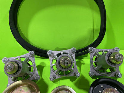 48" Spindle Pulley Belt Kit For Husqvarna YTH23V48 YTH24V48 YTH24K481