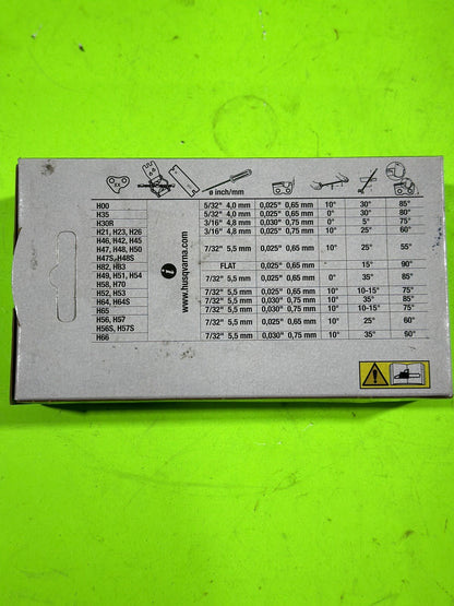 NEW OEM Husqvarna H35 501847062 95VP Chainsaw Chain 18''/ 62DL / 3/8" / .0505