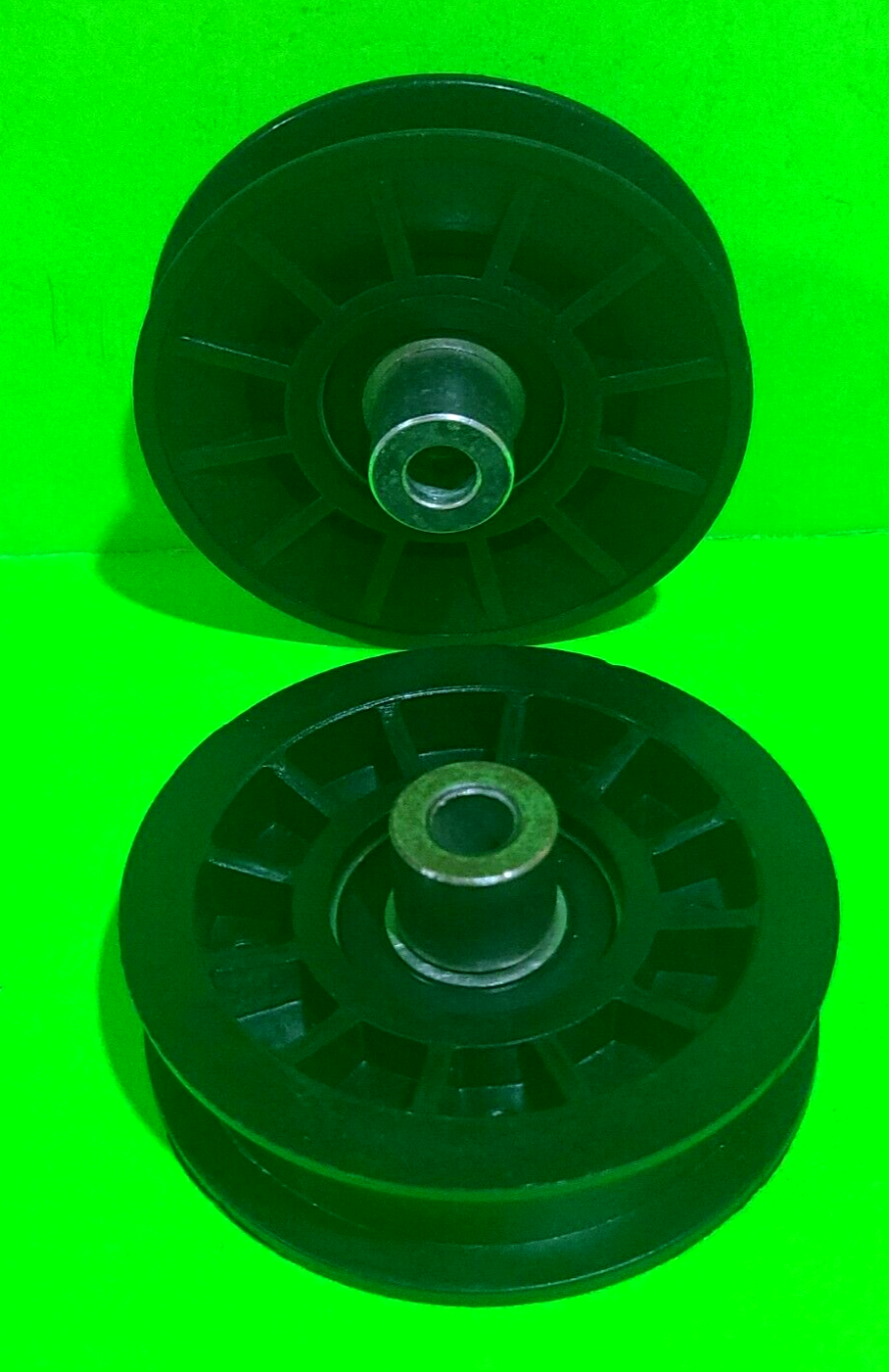 HUSQVARNA 532194326 V-GROOVE IDLER PULLEY & 532194327 FLAT IDLER PULLEY SET0