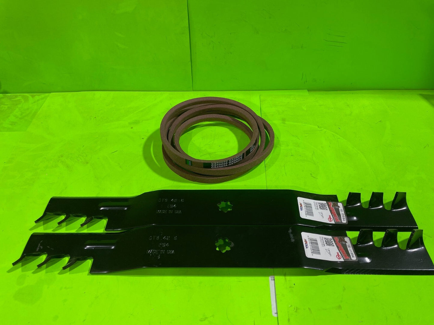 42" Blade Belt Kit for John Deere D100 D105 D110 D120 D130 GY20850 Brand New0