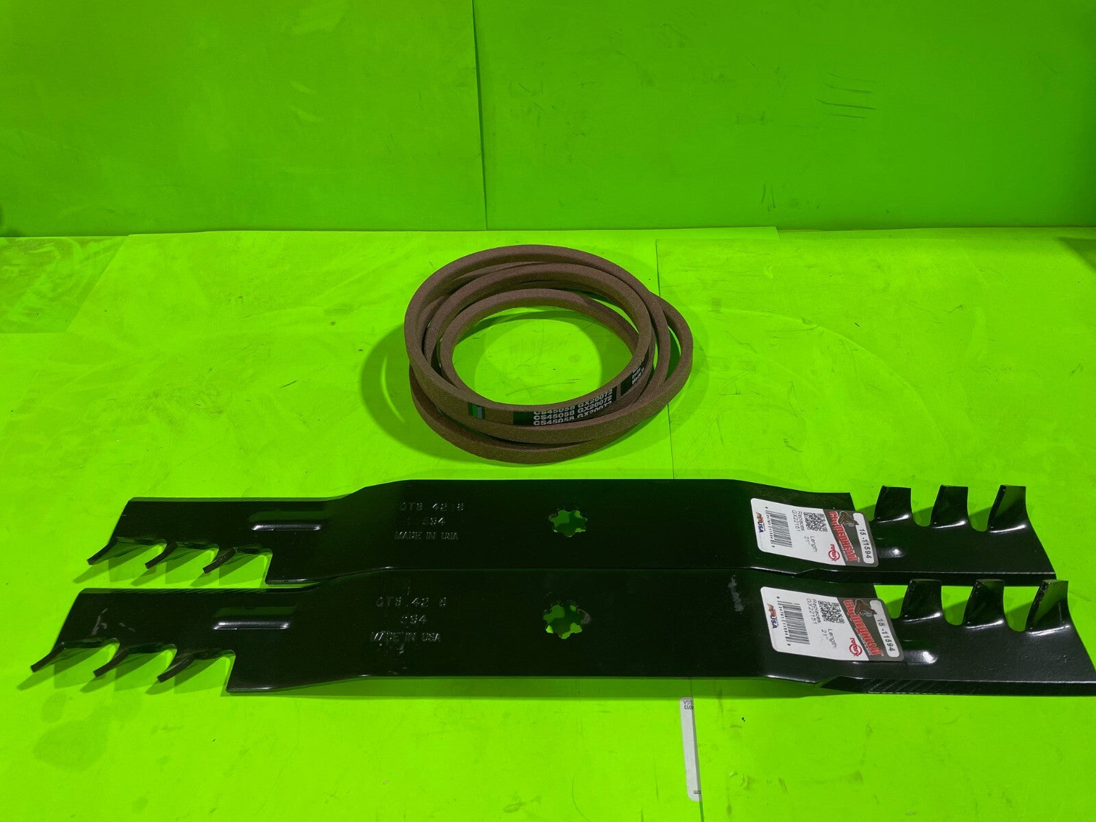 42" Blade Belt Kit for John Deere D100 D105 D110 D120 D130 GY20850 Brand New0