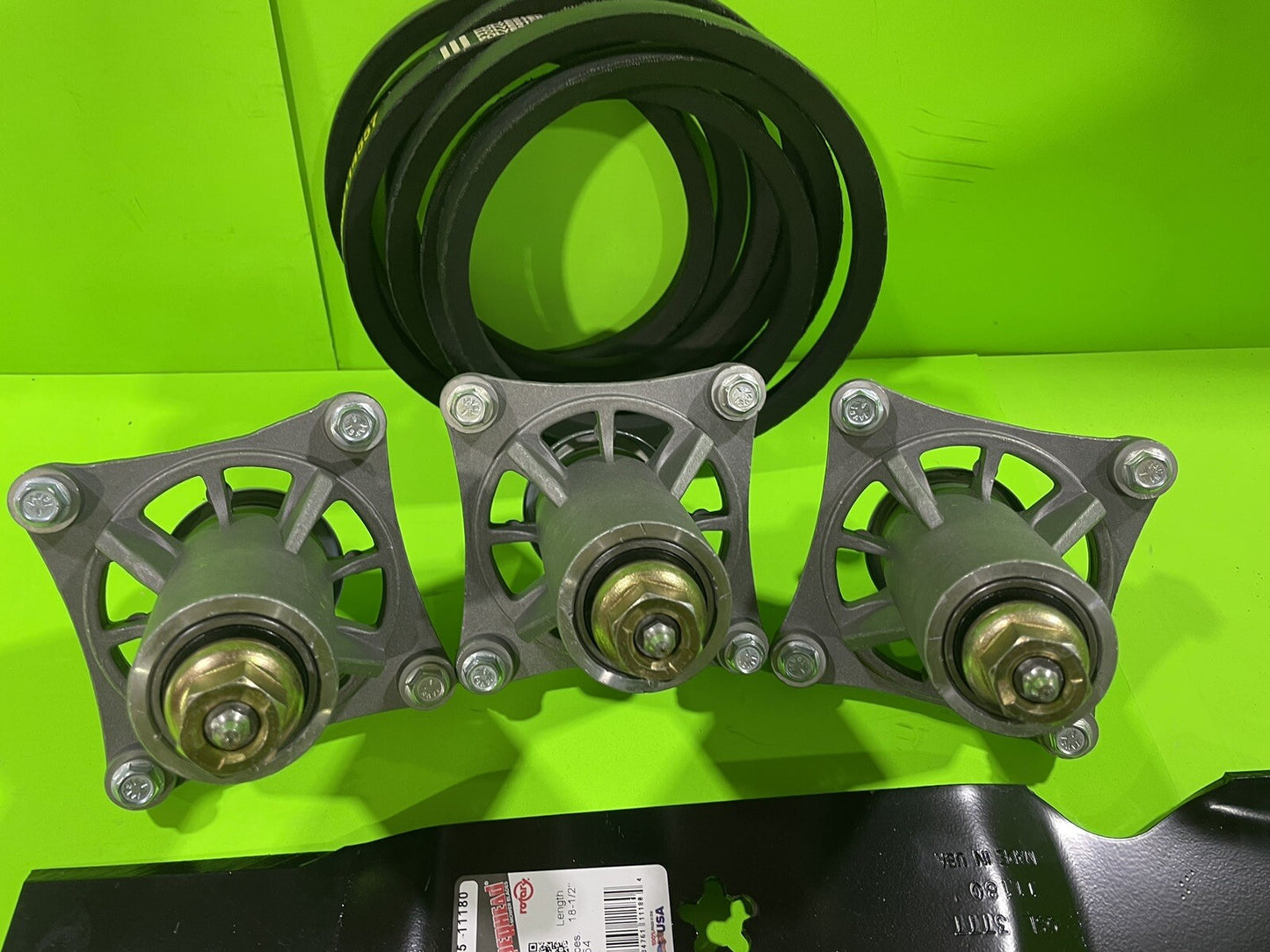 Deck Rebuild Kit Blade Spindle Belt Idler for Husqvarna RZ5422 RZ5424 54 Inch2