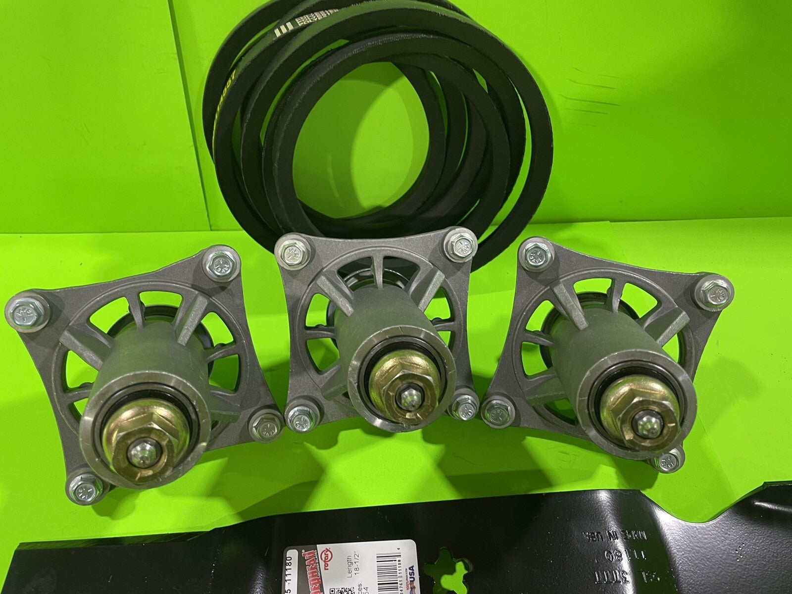 Deck Rebuild Kit Blade Spindle Belt Idler for Husqvarna RZ5422 RZ5424 54 Inch2