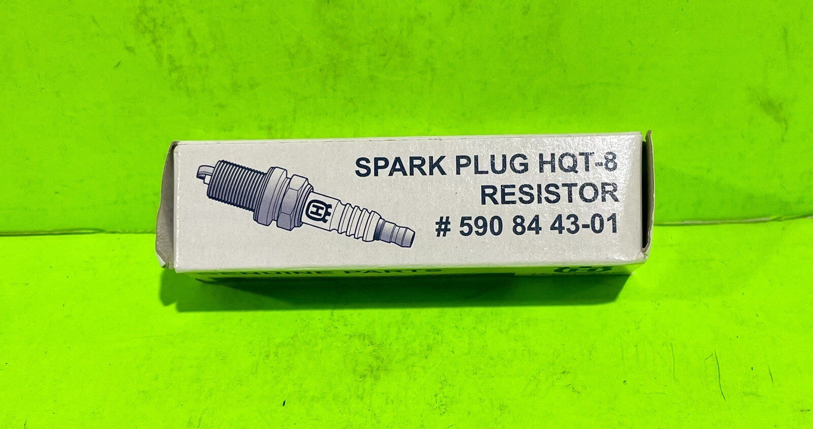 Genuine Husqvarna 590844301 Resistor HQT-8 Spark Plug fit up 324L, 524LK3
