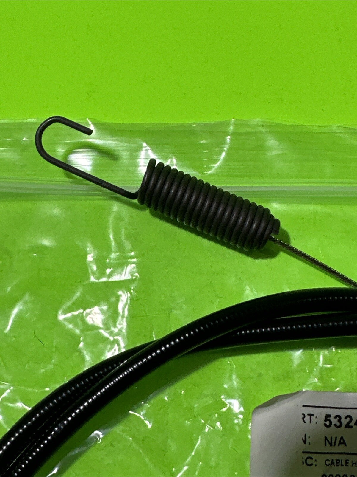 OEM Husqvarna 532438795 Handle Control Cable - NEW TR 430 tiller cable2