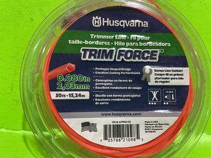 NEW Genuine Husqvarna 639006102 .080" Trimmer Line 50 ft fits Many Trimmers4