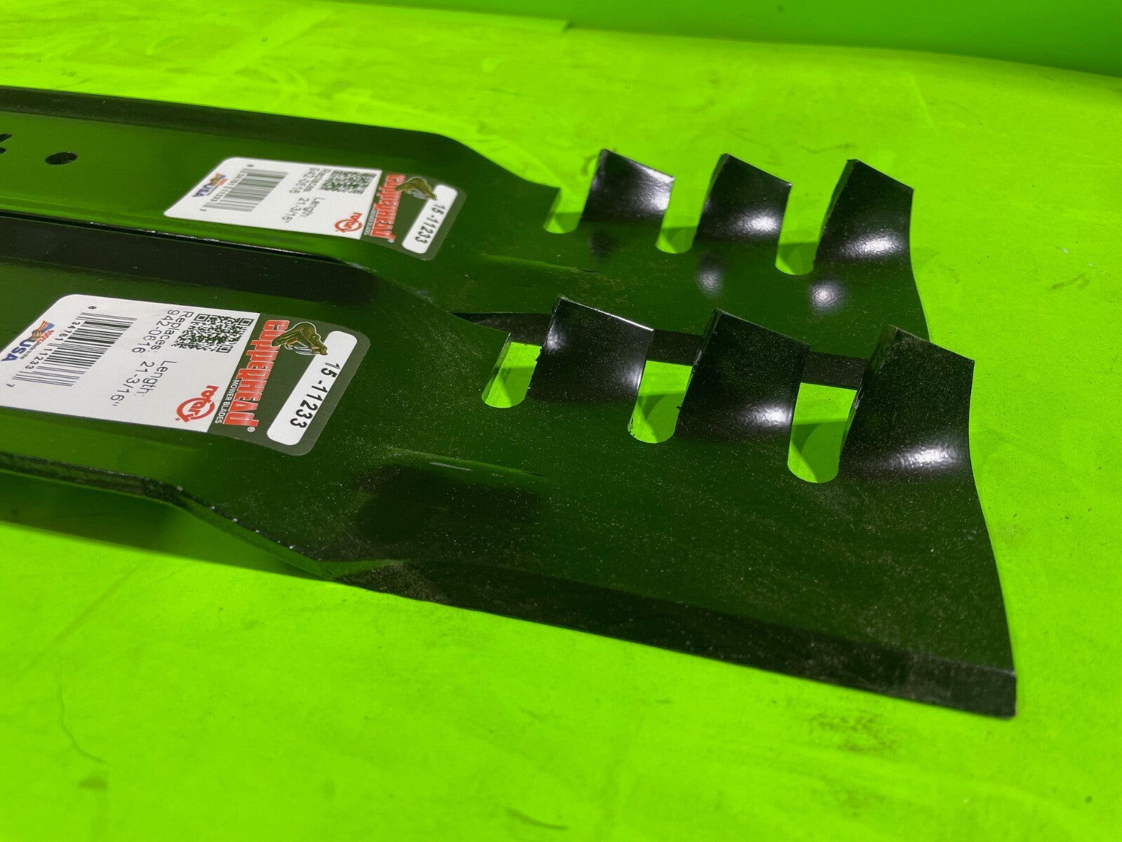 2Pk Rotary Gator Blades 42" MTD Cub Cadet Troy Bilt 942-04312 942-0616 112332