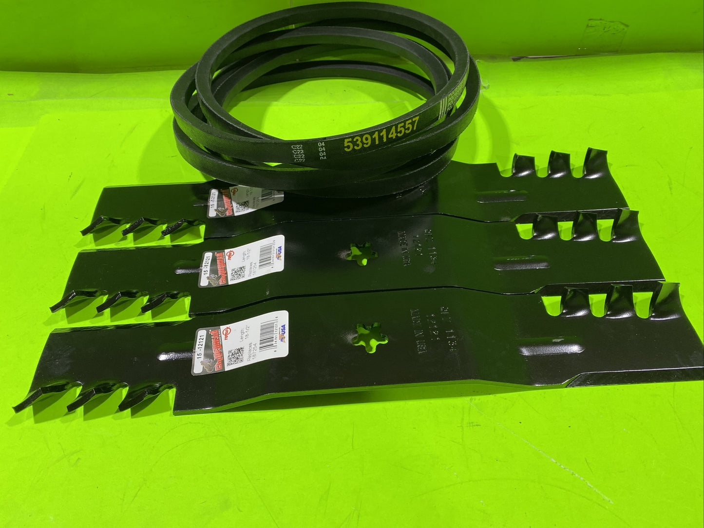 Deck Kit Blade Belt for Husqvarna LSZ5422 LSZ5424 Jonsered Z54R Poulan 54 Inch0
