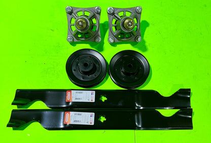 Spindle Blade Pulley Kit for Husqvarna 46 Inch RZ 4619 4620 4623 46i Z 2460