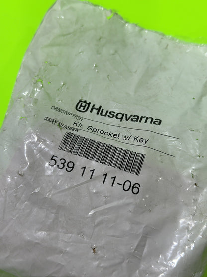 Genuine OEM Husqvarna Sprocket w/Key Kit 21 Teeth For Trimmer, Edger5