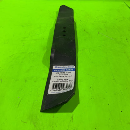 Single Husqvarna 504188110, 544102801 Mower Blade 16-1/2" R316 T R220T R322T+3