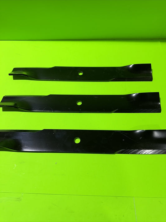 OEM Husqvarna 581055502 19" High-Lift Blades Craftsman Zero-Turn PZT54 3-PACK0