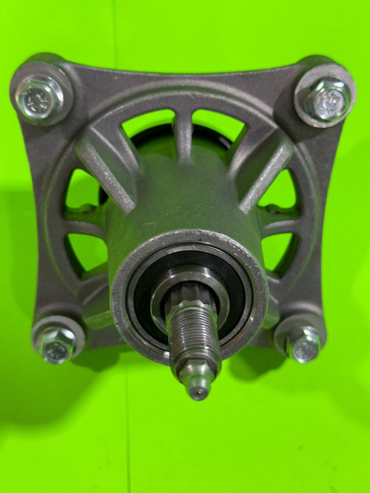 Spindle Assembly 174356w/ Pulley 173435 -  48" Deck Husqvarna 532, Ariens +3
