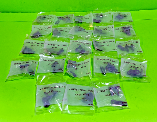 NEW Box of 23 Rotary 401 Connecting Links CCL-40 1/2" x 5/16" Chain Connectors0