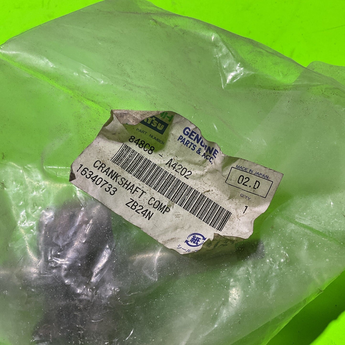 Genuine RedMax 288142001 848C8-A4202 Complete Crankshaft Assembly G5000AVS5