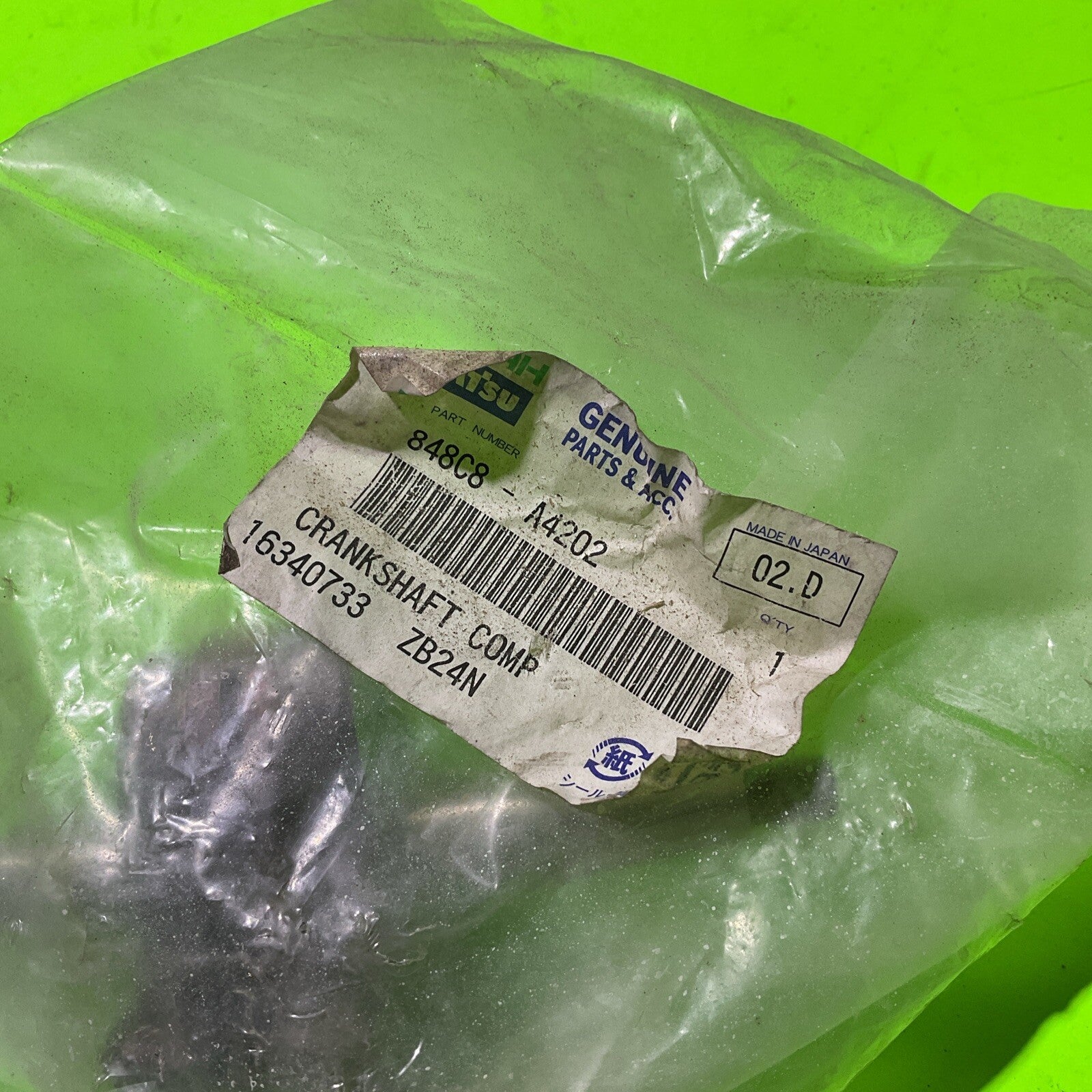 Genuine RedMax 288142001 848C8-A4202 Complete Crankshaft Assembly G5000AVS5