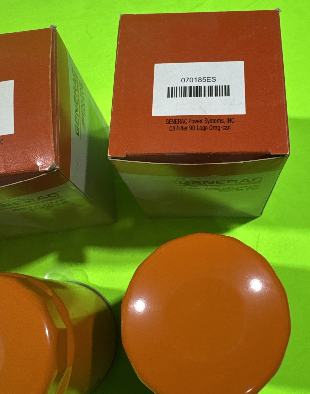 New 3 PACK Genuine Generac Oil filter 070185E 070185ES Air Cooled Engines4