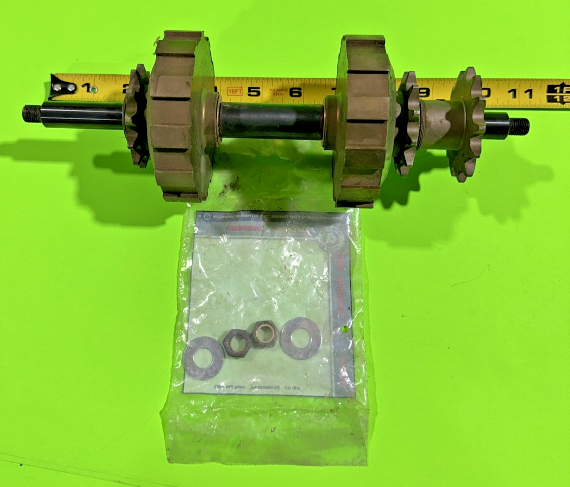 NEW OEM Craftsman 918-0169B Track Drive Shaft Assembly Snow Boss 750T 950T4