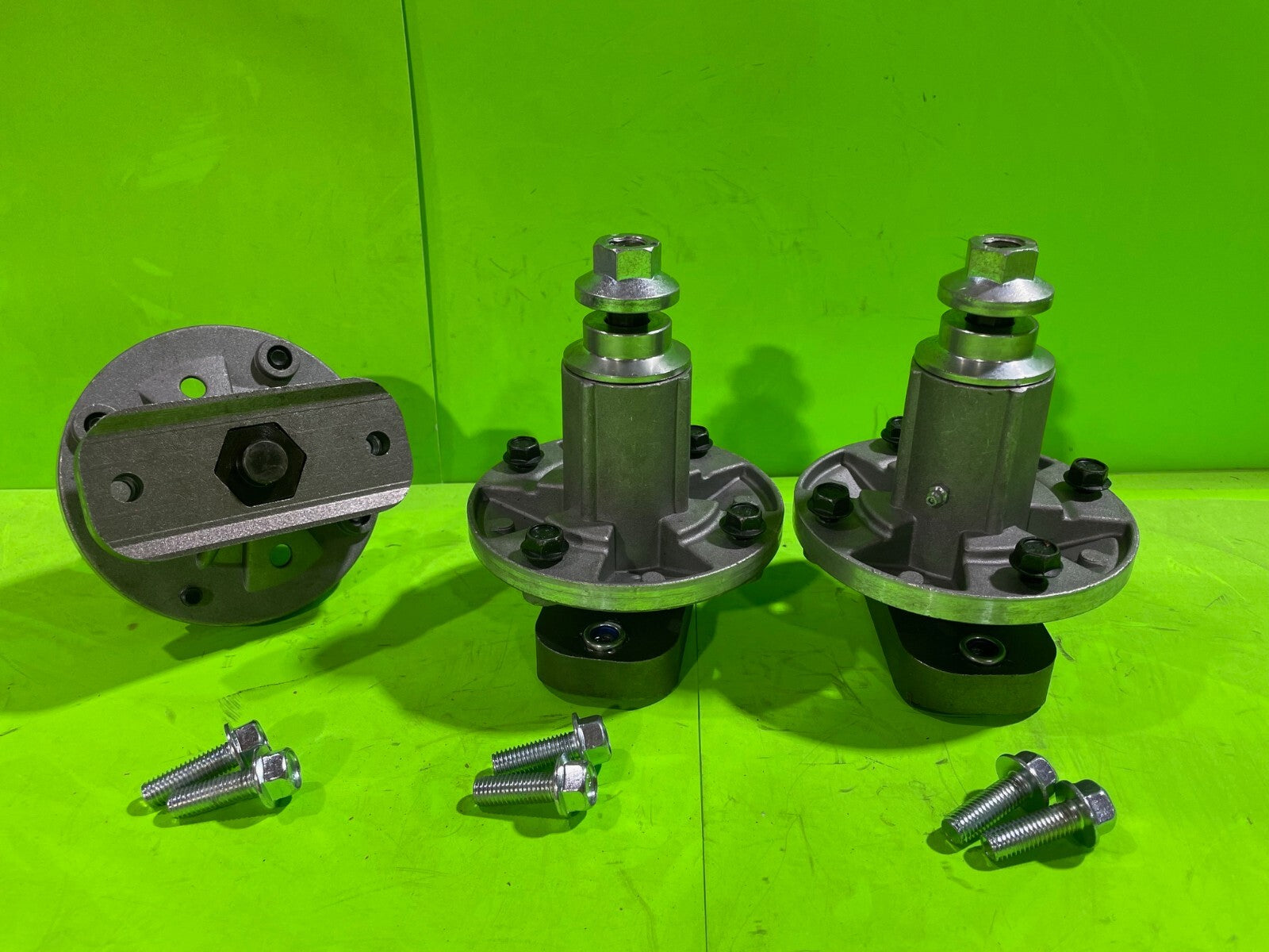 3PK Spindle Assy For John Deere 48" L120 L130 Scotts L2048 L2548 w Blade Bolts3