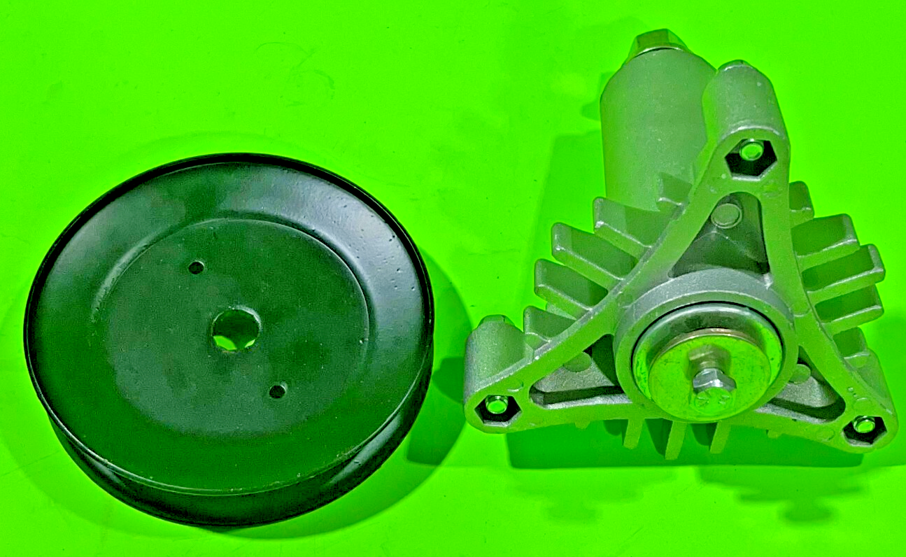 NEW Spindle & Pulley For Craftsman 917255695 42" Deck replaces 130794 1734361